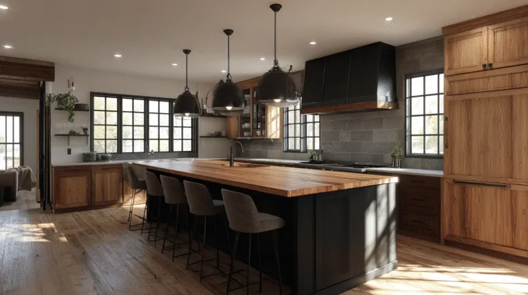 20 Stunning Black and Wood Kitchen Ideas for Every Home Style