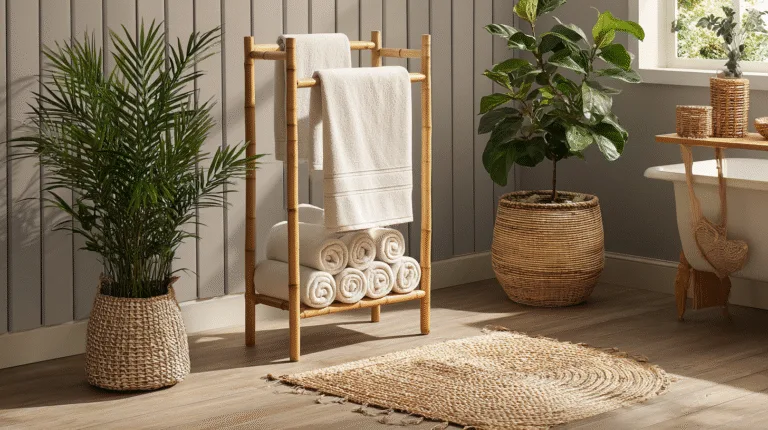 22 Bathroom Towel Rack Ideas to Maximize Space and Style